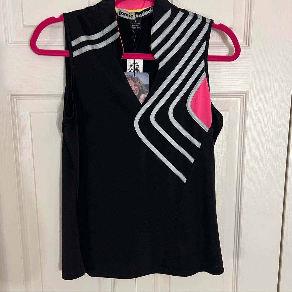 Jamie Sadock , Tickle Me Pink, Sleeveless Top, Size Small, NWT